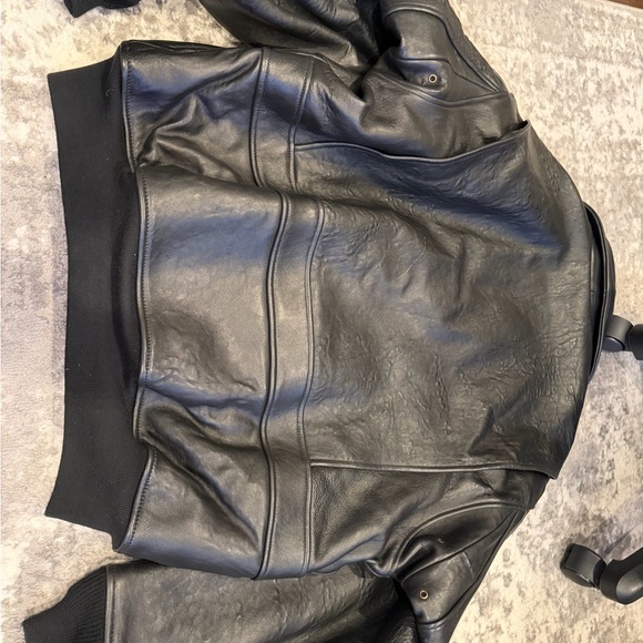 GORGEOUS Men’s Schott Leather Bomber Jacket - Picture 9 of 9